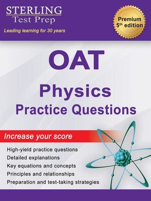 cover image of OAT Physics Practice Questions